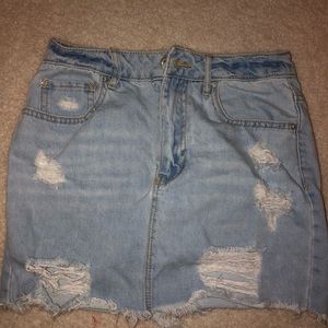 denim skirt from Foreve21 never worn